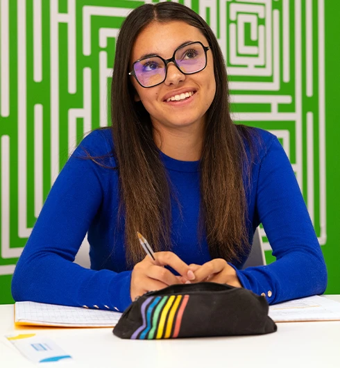 Portrait d'une élève de Terminale Acadomia