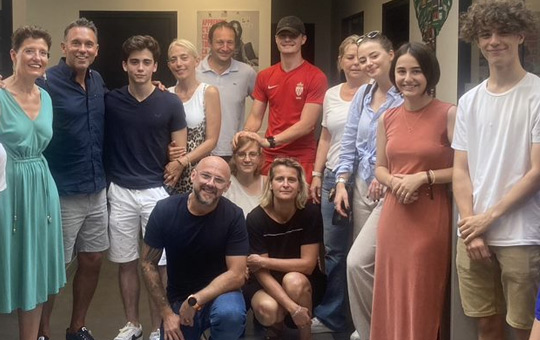 Equipe, parents et élèves de l'Ecole A de Nice Acadomia