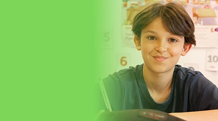 Portrait d'un collégien en cours Acadomia - photo tous droits réservés