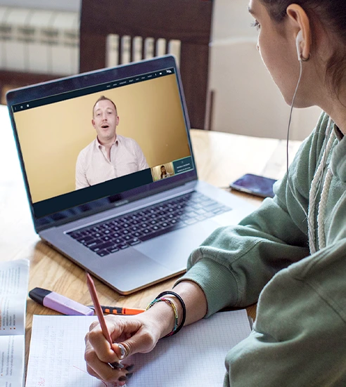Cours Acadomia avec un prof en visio