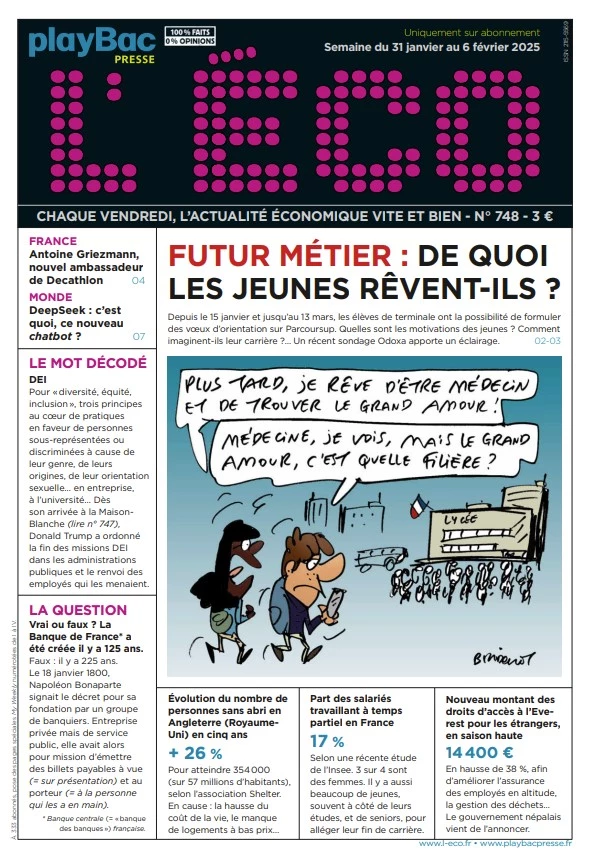 article l'eco sur l'enquête odexa, paru le 2 février 2025