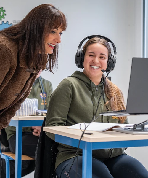 Une élève en sport-études équitation accompagnée par Acadomia - photo tous droits réservés