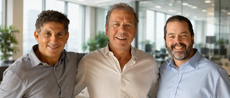 photo des trois fondateurs d'Acadomia - photo tous droits réservés