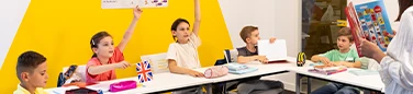 Cours collectifs d'anglais avec des élèves de primaire en centre Acadomia - photo tous droits réservés