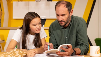 Lycéens en stage de revisions Acadomia