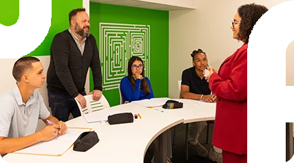Stage de maths pour des élèves de lycée dans un centre Acadomia - photo tous droits réservés