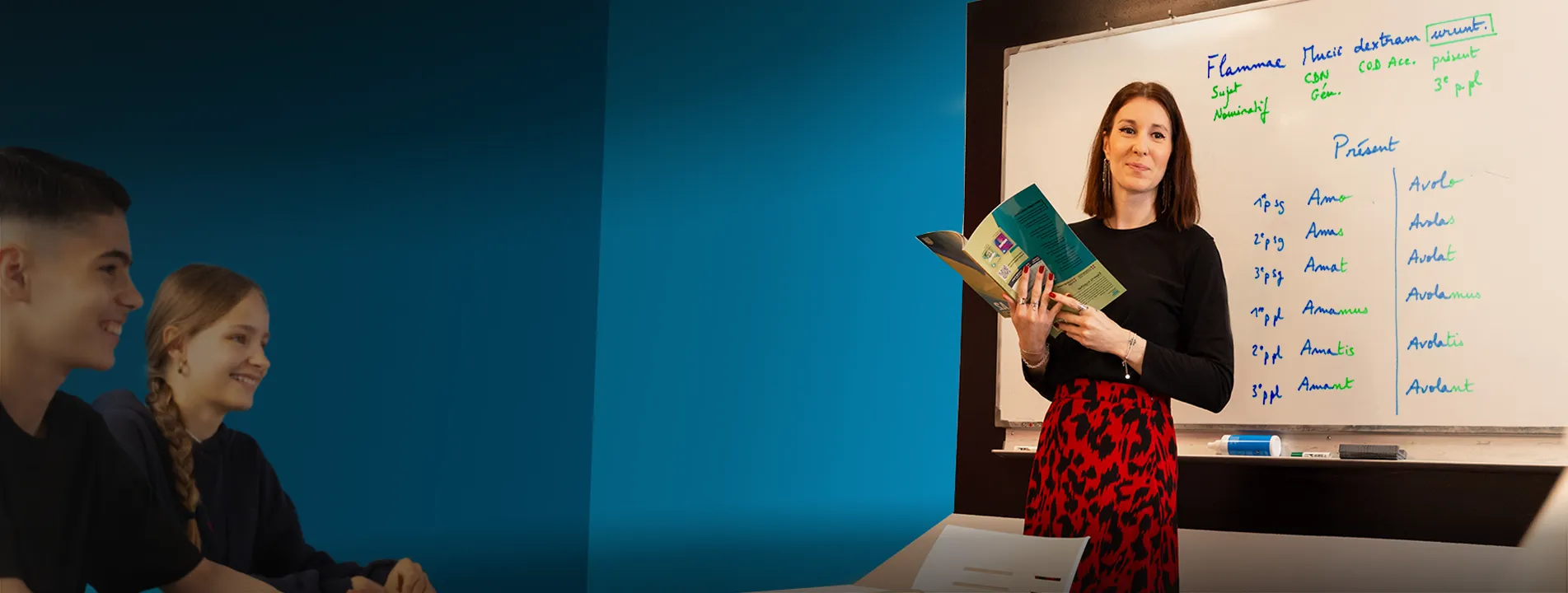 Enseignante Acadomia de latin - photo tous droits réservés