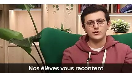 Portrait d'un élève Acadomia qui témoigne (lancer la vidéo)