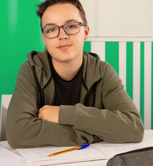 Portrait d'un élève de 5e Acadomia