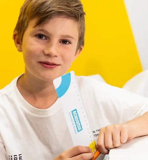 Portrait d'un élève de CM2 Acadomia