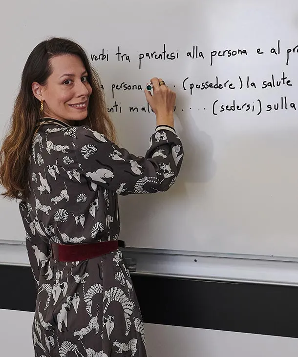Enseignante d'italien Institut Molière