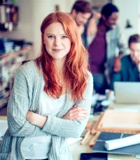 Etudiante en préparation au supérieur avec Acadomia