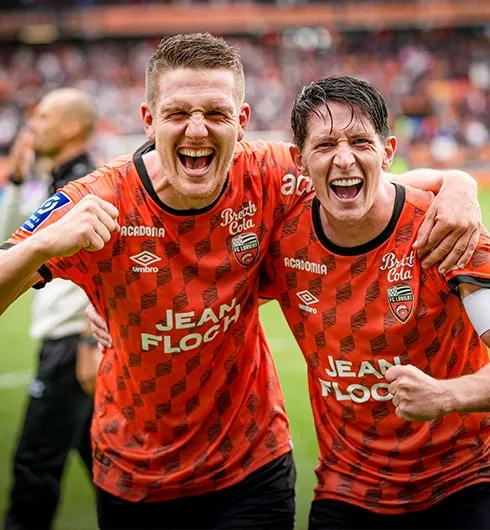 Deux joueurs du FC Lorient