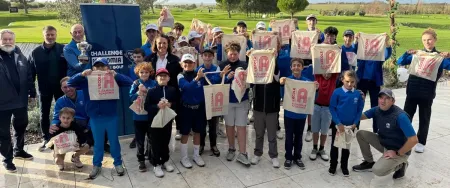 Les jeunes sportifs de la FFGolf au challenge Acadomia