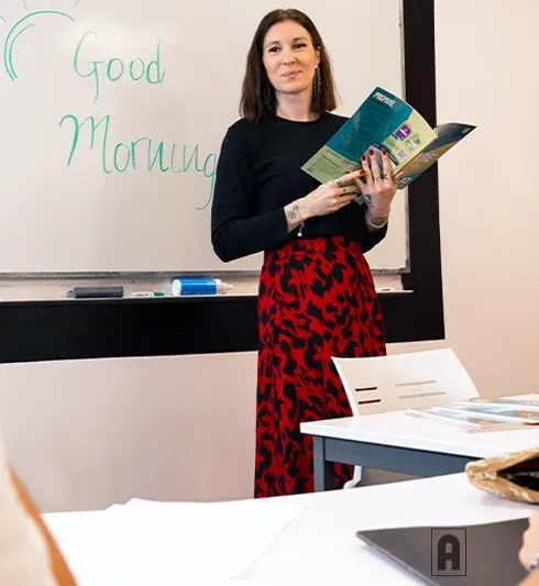 Cours d'anglais avec une enseignante Acadomia - photo tous droits réservés