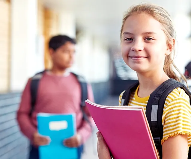 Jeune élève en soutien scolaire Acadomia