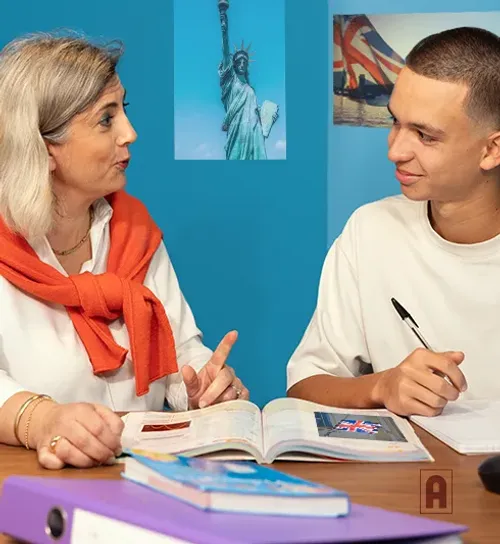 Cours particulier lycéen avec une enseignante anglais Acadomia - photo tous droits réservés
