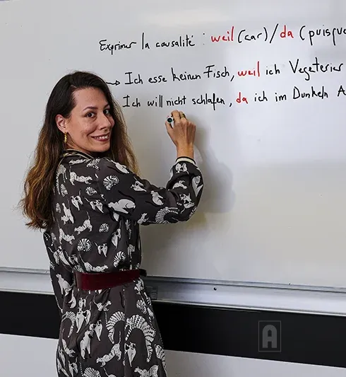 Cours d'allemand avec une enseignante Acadomia - photo tous droits réservés