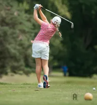 Jeune élève en sport-études golf avec Acadomia et la FFG - photo tous droits réservés