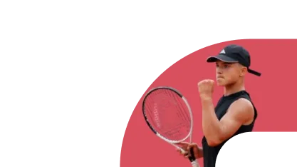 Mario Vukovic, jeune sportif tennis et élève E-Campus Acadomia - photo tous droits réservés